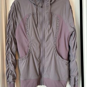 Lululemon Athletica Dance Studio Reversible Purple Jacket